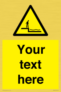 Custom Warning shallow water